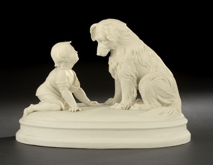 Fine, Large Parian Porcelain