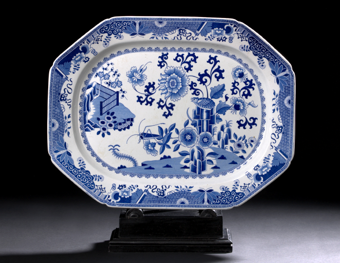Fine, Large Spode Blue-and-White