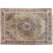 FINE LAVAR KIRMAN CARPET 19th/