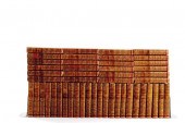Fine leather-bound books: The