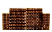 Fine leatherbound books: Thack