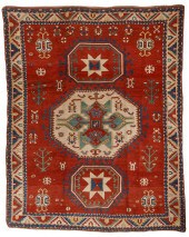 FINE LORI PAMBAK KAZAK RUG, CA