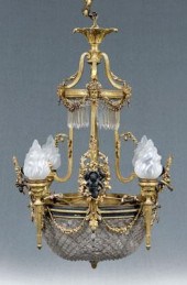 Fine Louis XV style chandelier