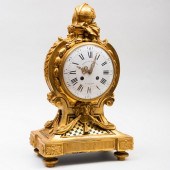 FINE LOUIS XVI ORMOLU MANTLE C