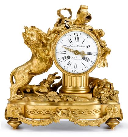 Fine Louis XVI style gilt bronze