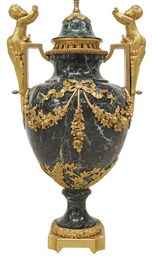 FINE LOUIS XVI STYLE ORMOLU-MOUNTED