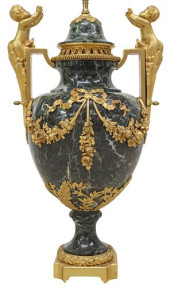 FINE LOUIS XVI STYLE ORMOLU-MO
