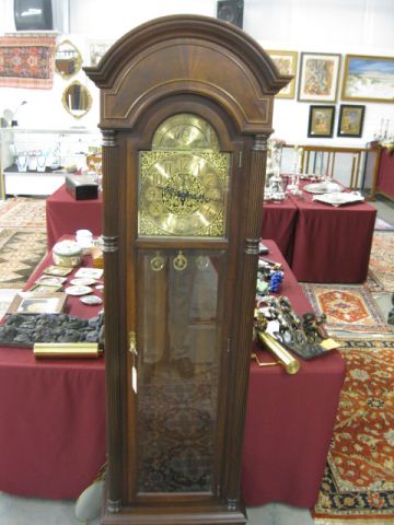 Fine Mahogany Grandfather Clock