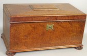 FINE MAHOGANY VENEERED COFFER