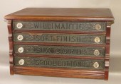 FINE MAHOGANY WILLIMANTIC SPOO