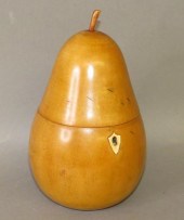 FINE MAPLE PEAR SHAPED TEA CAD