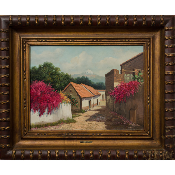 Fine Mexican Landscape Mid 20th