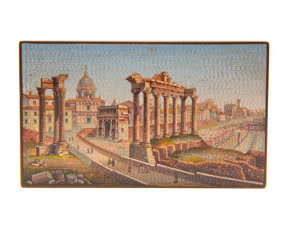 FINE MICROMOSAIC PLAQUE OF THE