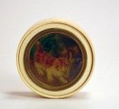 FINE MINIATURE ON IVORY OF TWO