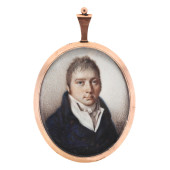 FINE MINIATURE PORTRAIT OF A G