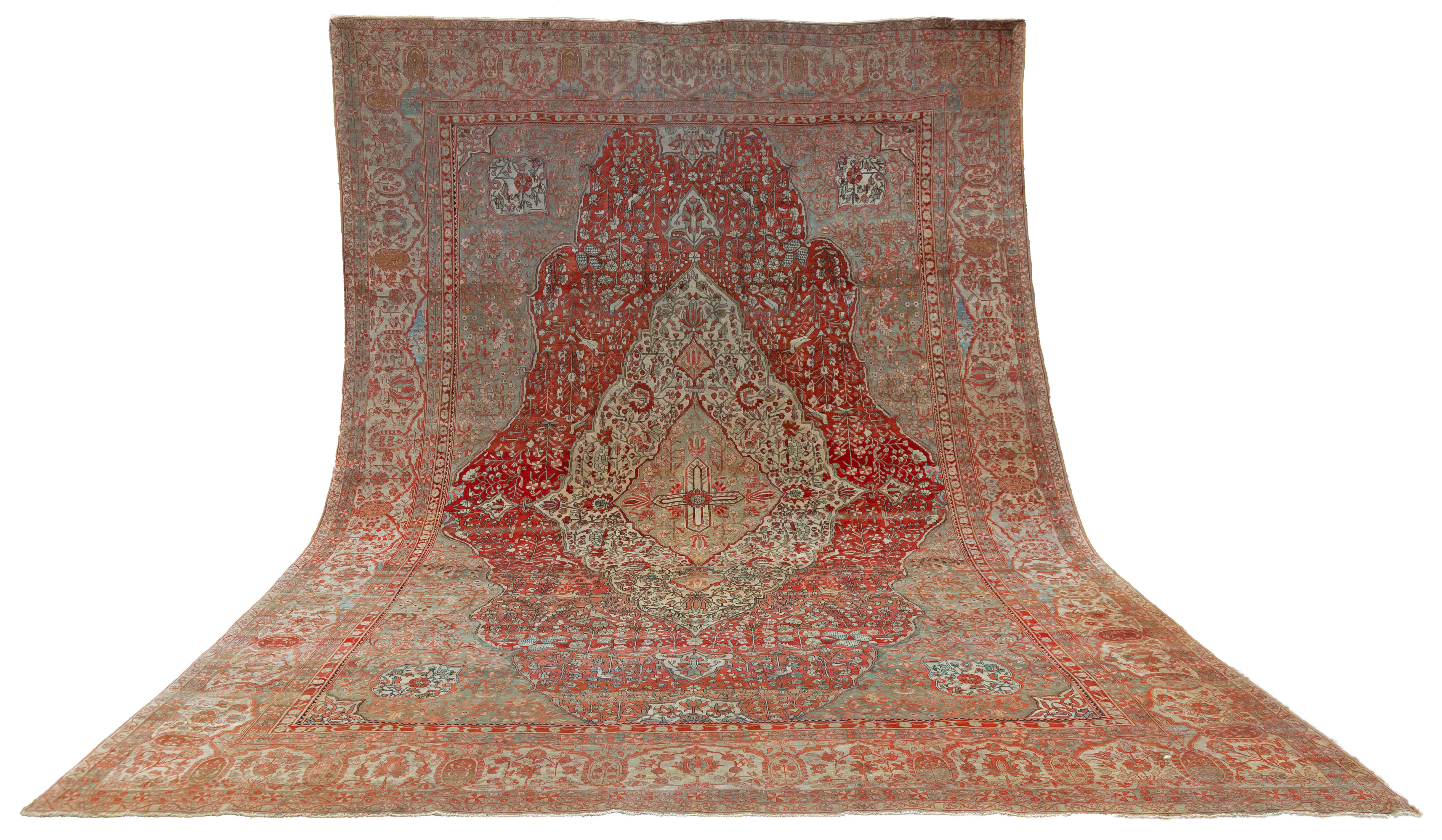 FINE MOHTASHAM KASHAN ORIENTAL