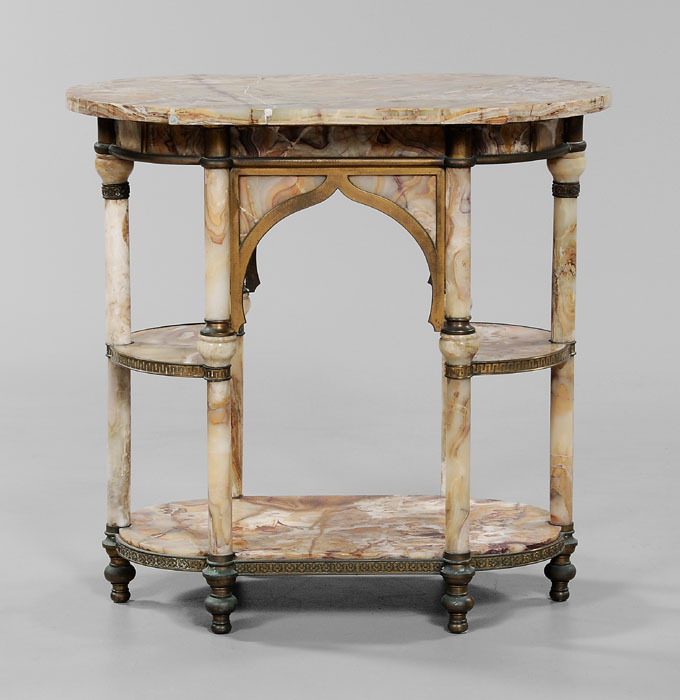 Fine Moorish Onyx and Bronze