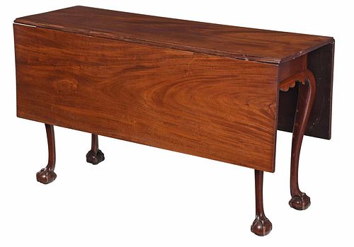 FINE NEW ENGLAND CHIPPENDALE DROP