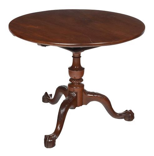FINE NEW YORK CHIPPENDALE CARVED