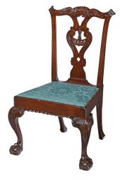 FINE NEW YORK CHIPPENDALE MAHO