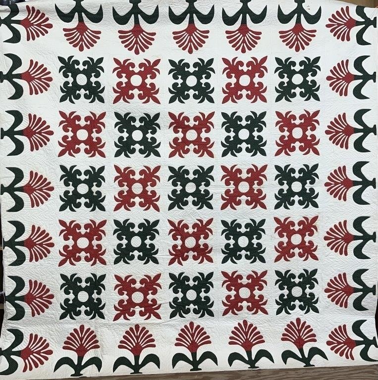 FINE OAK LEAF VARIANT APPLIQUE