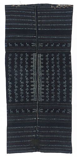 FINE OLD FLORES IKAT SARONG WITH