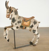 FINE OLD LIFESIZE WOODEN PAINT