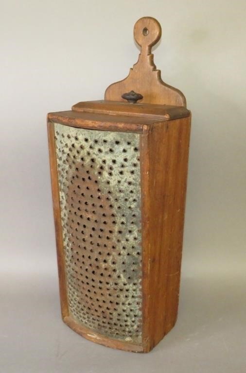 FINE PA GERMAN DRAWER BOX GRATER