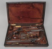 FINE PAIR CASED FRENCH PERCUSS