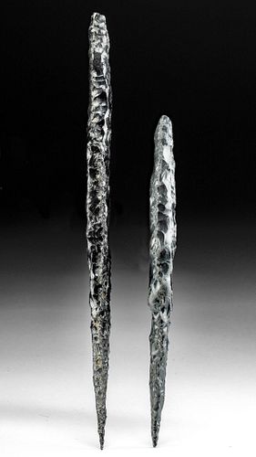 FINE PAIR COLIMA OBSIDIAN