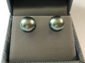 FINE PAIR OF 12.5 MM TAHITIAN