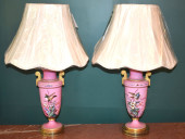 FINE PAIR OF ANTIQUE PINK BRIS
