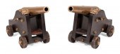 FINE PAIR OF BRASS YACHTING SI