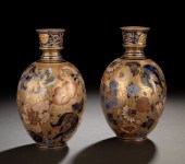 Fine Pair of Crown Derby Porce