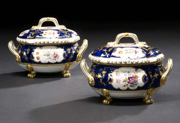 Fine Pair of Derby Porcelain