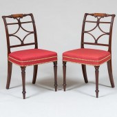 FINE PAIR OF FEDERAL CARVED MA
