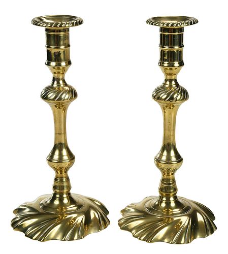 FINE PAIR OF GEORGE III SWIRL