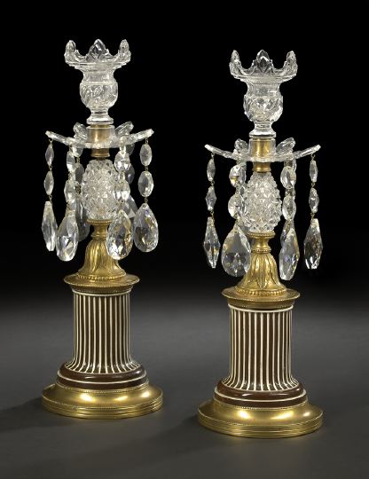 Fine Pair of Gilt-Lacquered