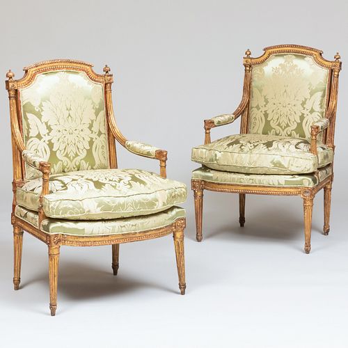 FINE PAIR OF LATE LOUIS XVI
