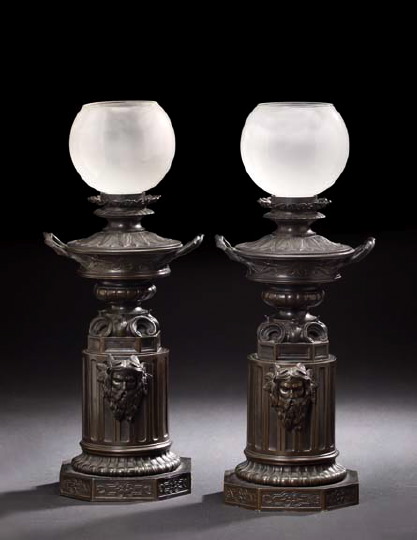Fine Pair of Napoleon III Dark