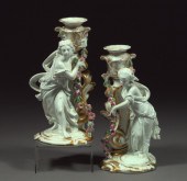 Fine Pair of Paris Biscuit and