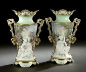 Fine Pair of Paris Porcelain a