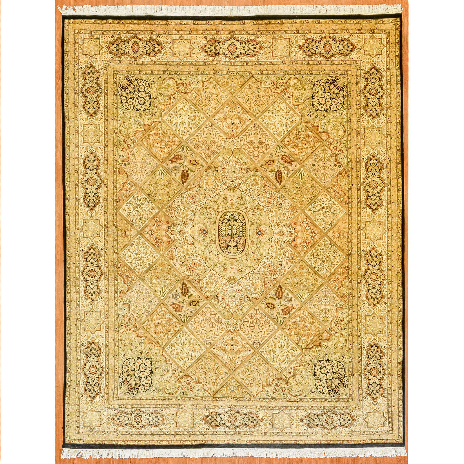 FINE PAK PERSIAN RUG, PAKISTAN, 8.1