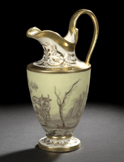 Fine Paris Fond Jaune Porcelain