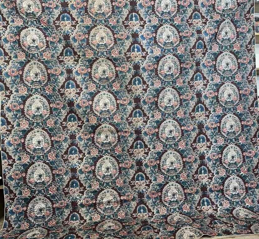 FINE PATRIOTIC CHINTZ FABRIC