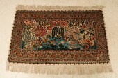 FINE PERSIAN SILK/ WOOL GARDEN