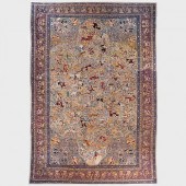 FINE PERSIAN TABRIZ FIGURAL CA