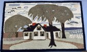 FINE PICTORIAL HOUSE SCENE HOO