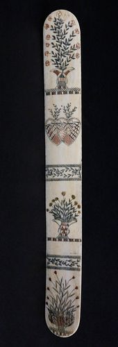 FINE POLYCHROME AND SCRIMSHAWED