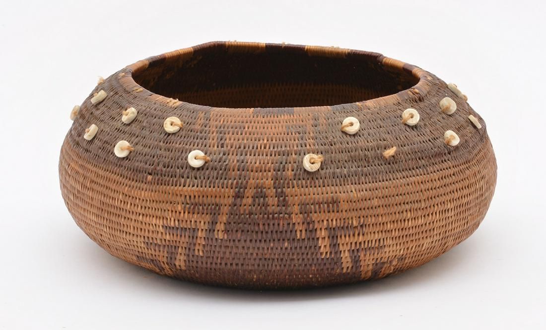 FINE POMO NATIVE AMERICAN TAPERED